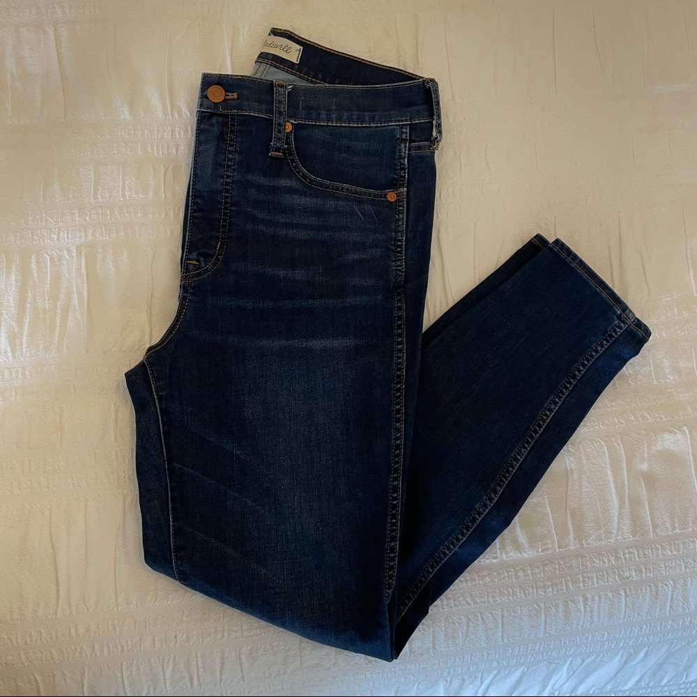 Madewell High-Rise Skinny Jeans w/ Zipper Closure